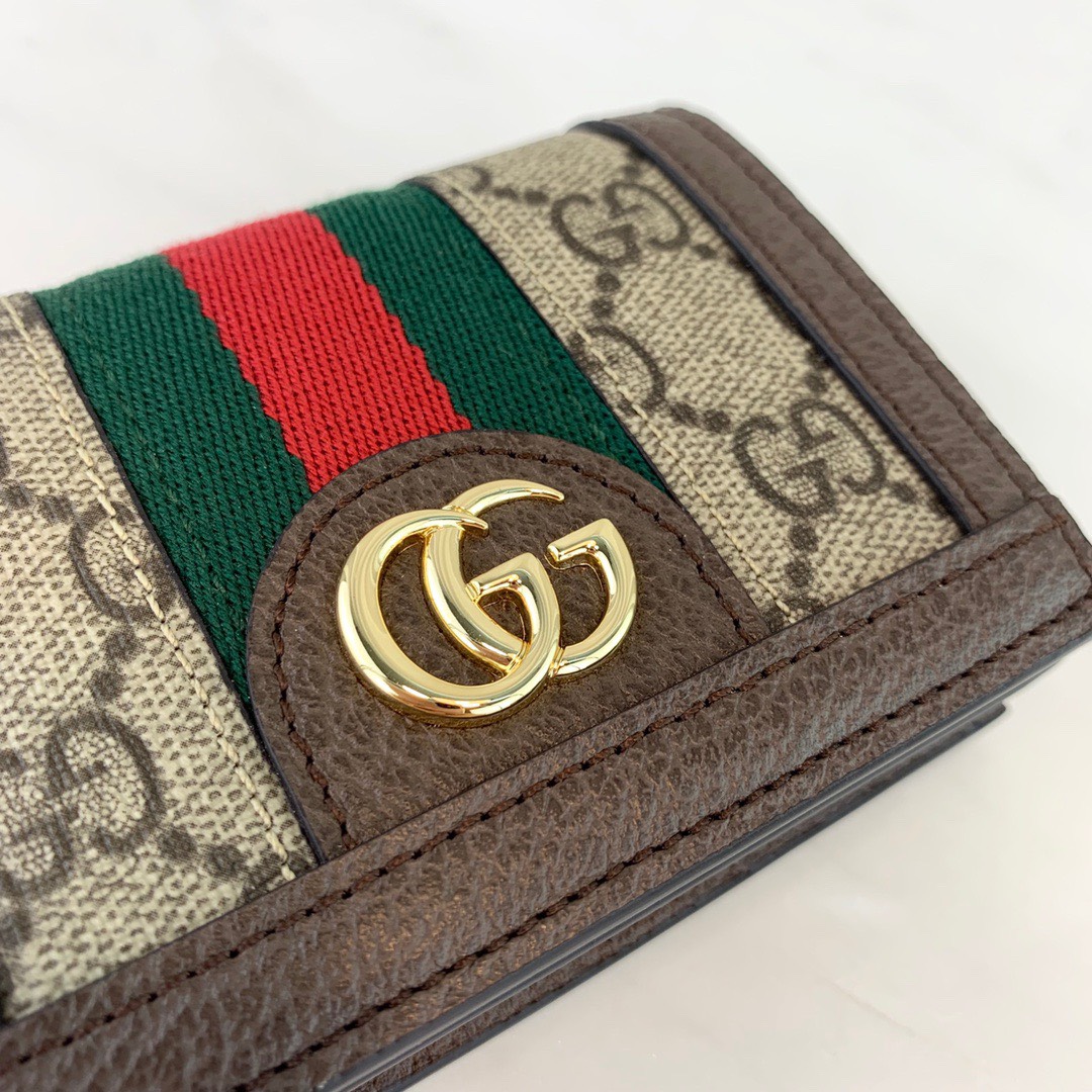 오피디아 GG 수프림 캔버스 반지갑