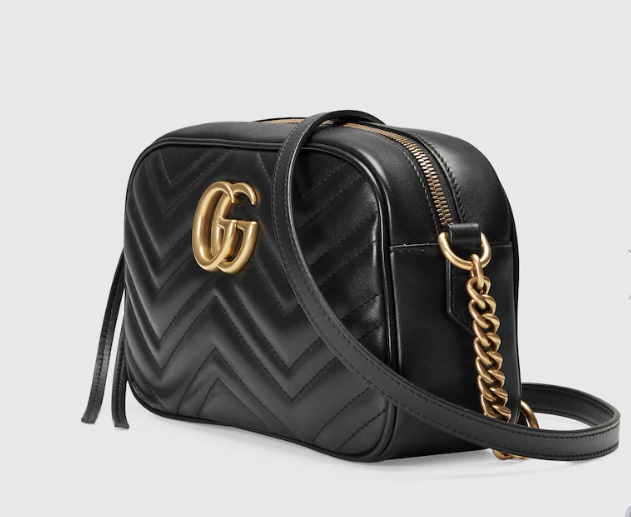 구찌 마몽 마틀라세 스몰 숄더백