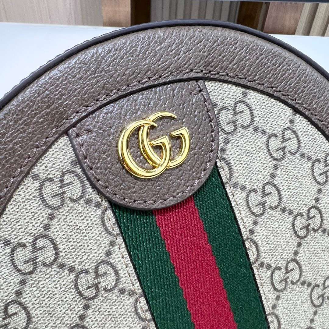 구찌 OPHIDIA 원형 여성 미니백