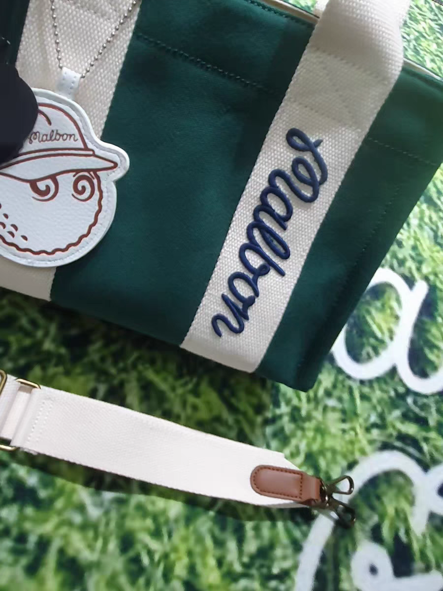 말본 로고 버킷 토트백 (2컬러)