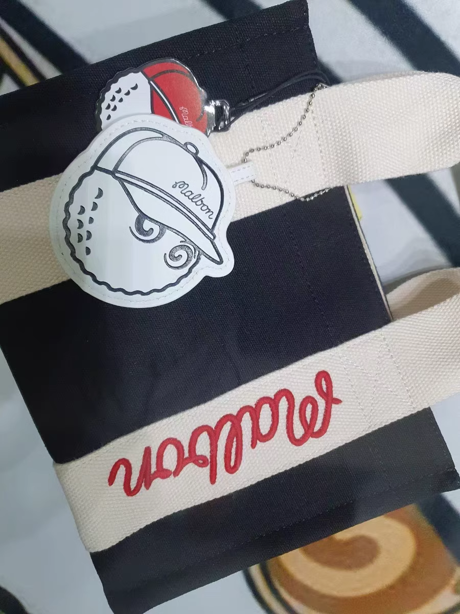 말본 로고 버킷 토트백 (2컬러)