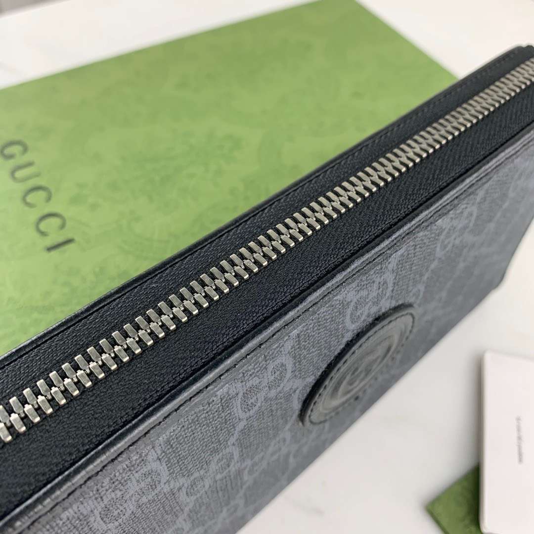 구찌 GG SUPREME 여성 장지갑