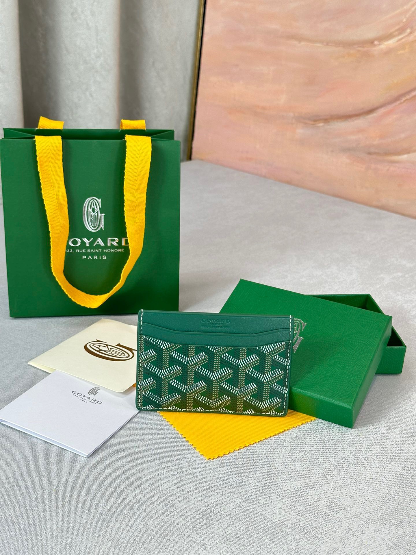 고야드 Saint Sulpice 카드 지갑