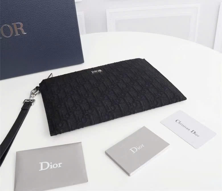 디올 Oblique Jacquard 남성 클러치백