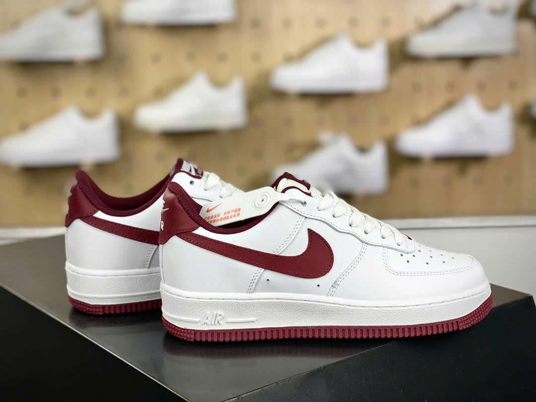 나이키 AIR FORCE WHITE TEAM RED 남여공용 스니커즈