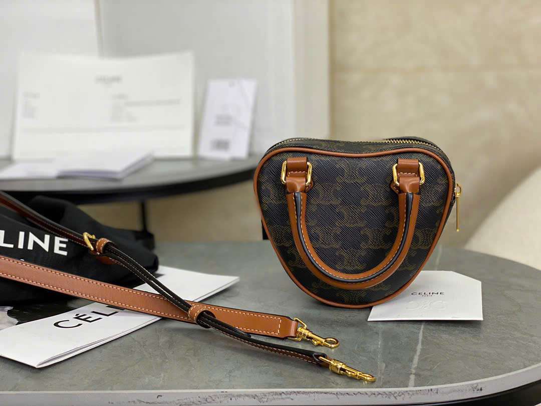 셀린느 마이크로 하트 여성 크로스백