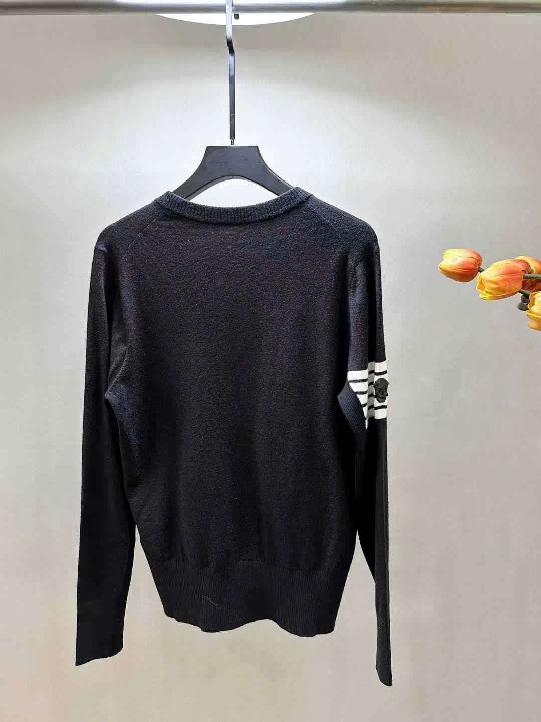 어메이징크리 소매 로고 여성 골프 니트