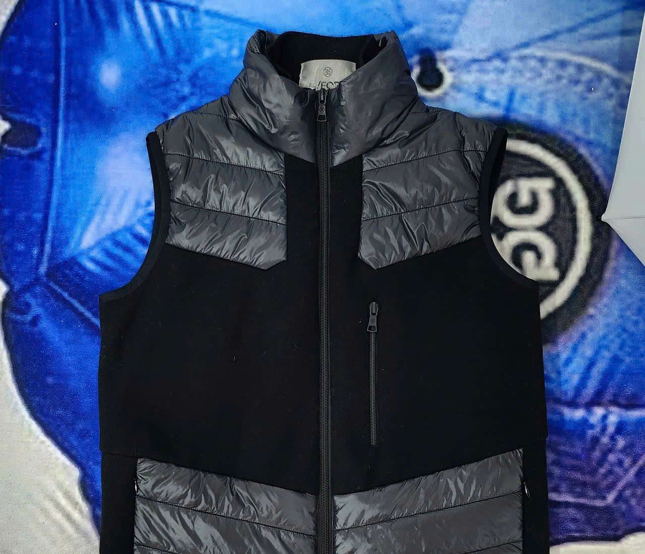 지포어 PIXELATED 남성 골프 조끼