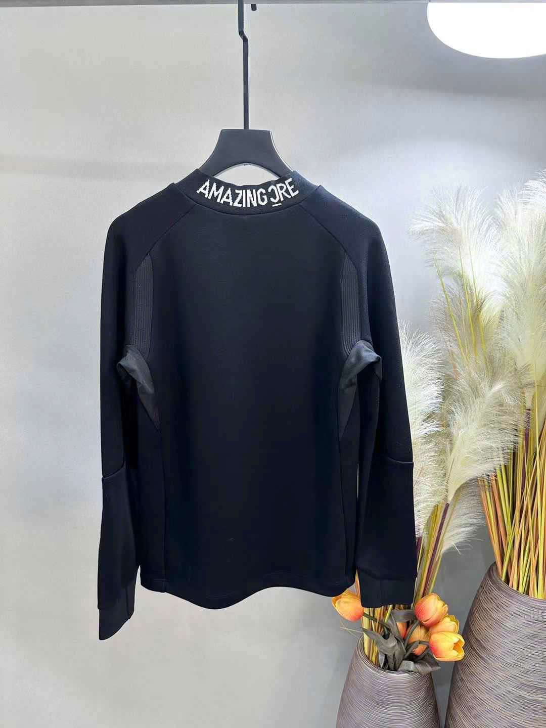 어메이징크리 앞뒤 로고 여성 골프 상의 (2컬러)