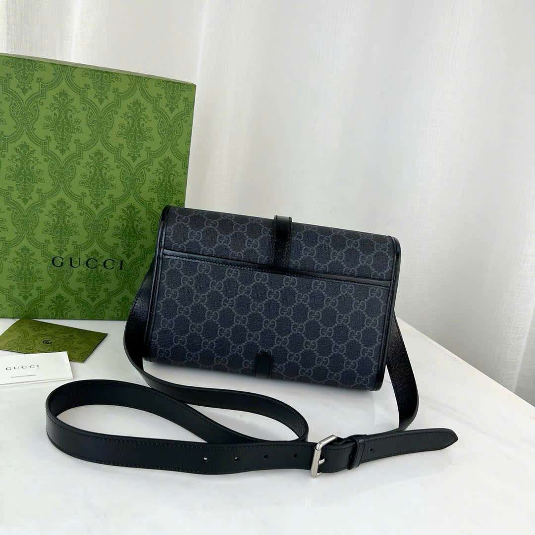 구찌 Jacquard Buckle 남성 가방