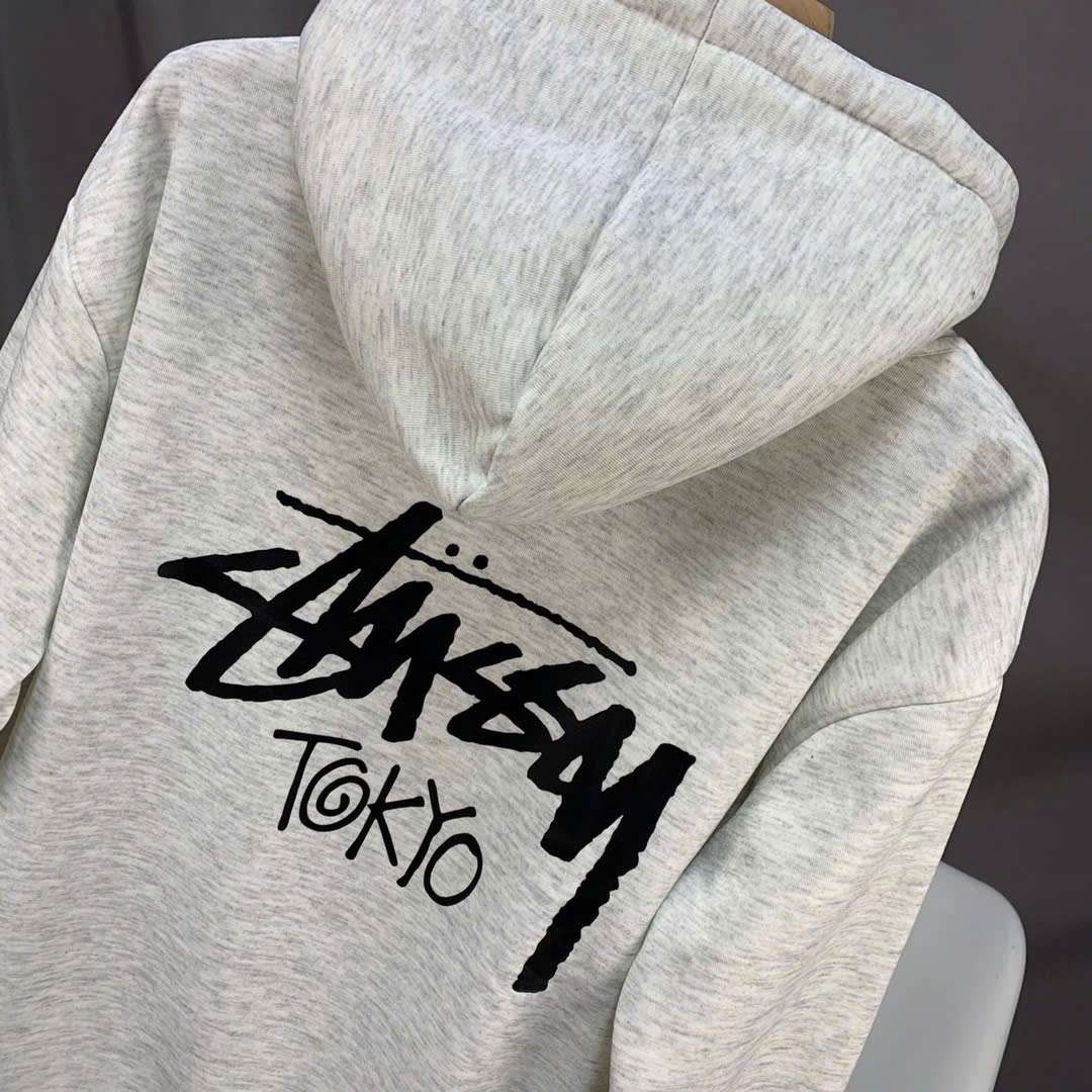 스투시 앞뒤 로고 남여공용 후드