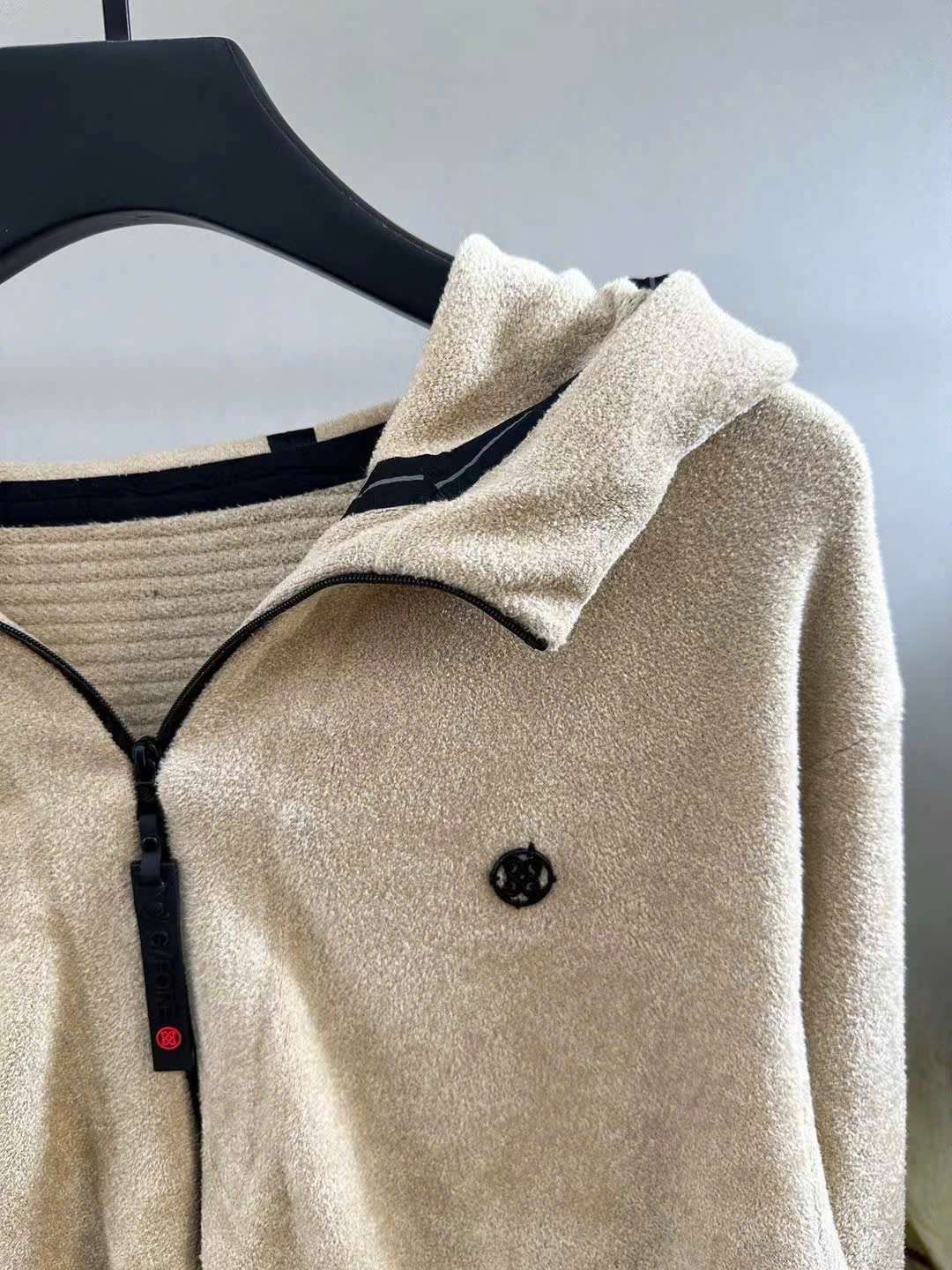 지포어 자수 로고 남성 골프 상의 (2컬러)