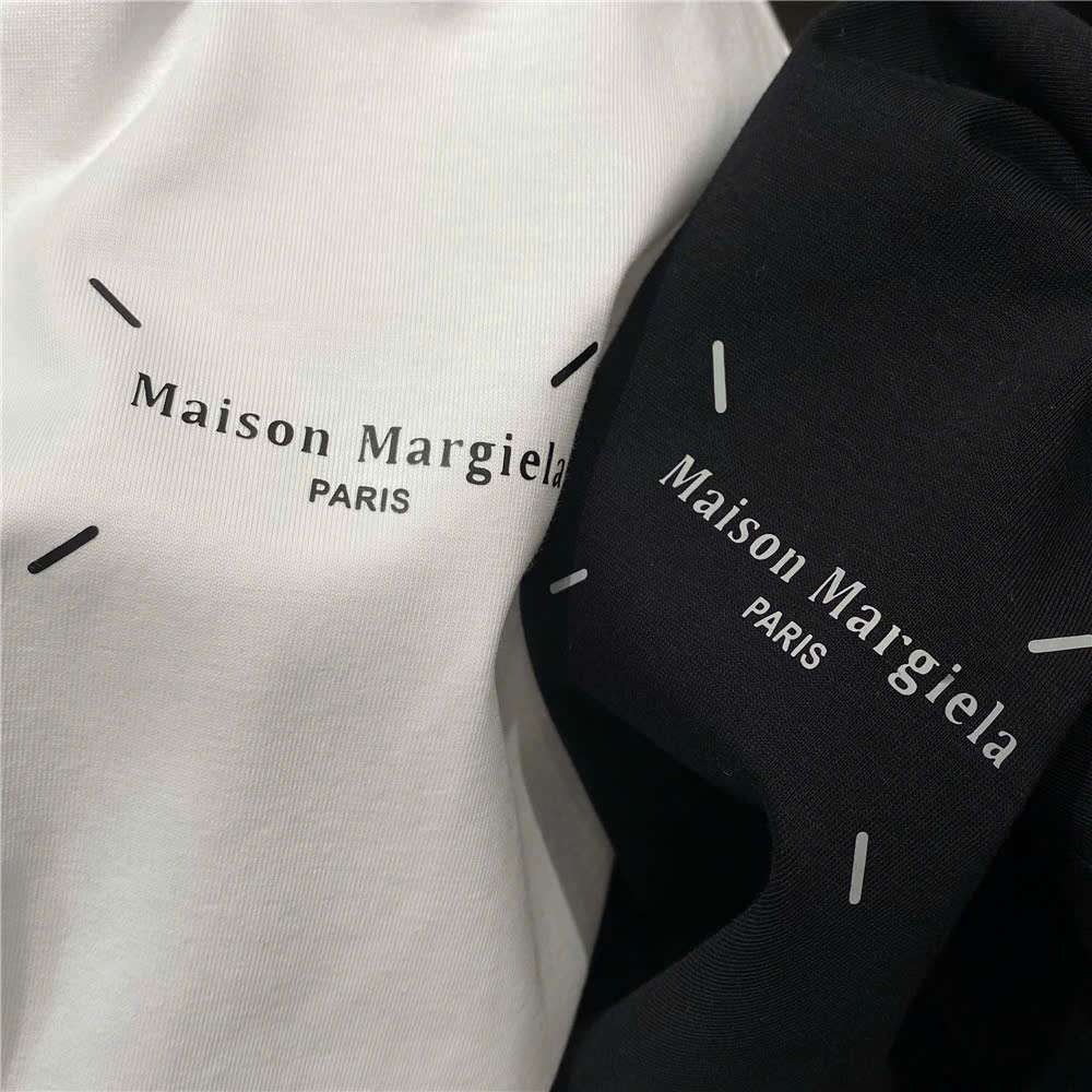 Maison Margiela 앞뒤 로고 남성 상의