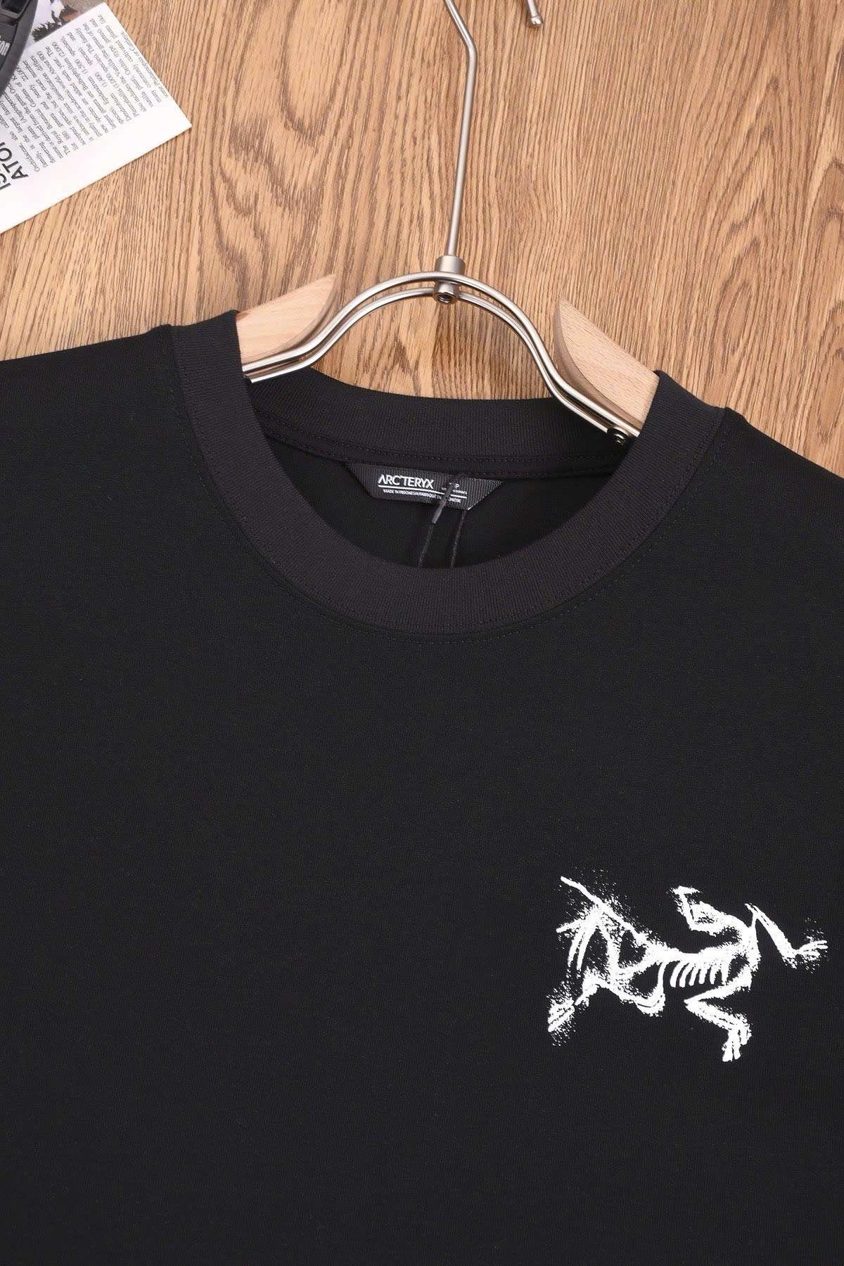 아크테릭스 앞뒤 로고 남여공용 반팔티 (2컬러)