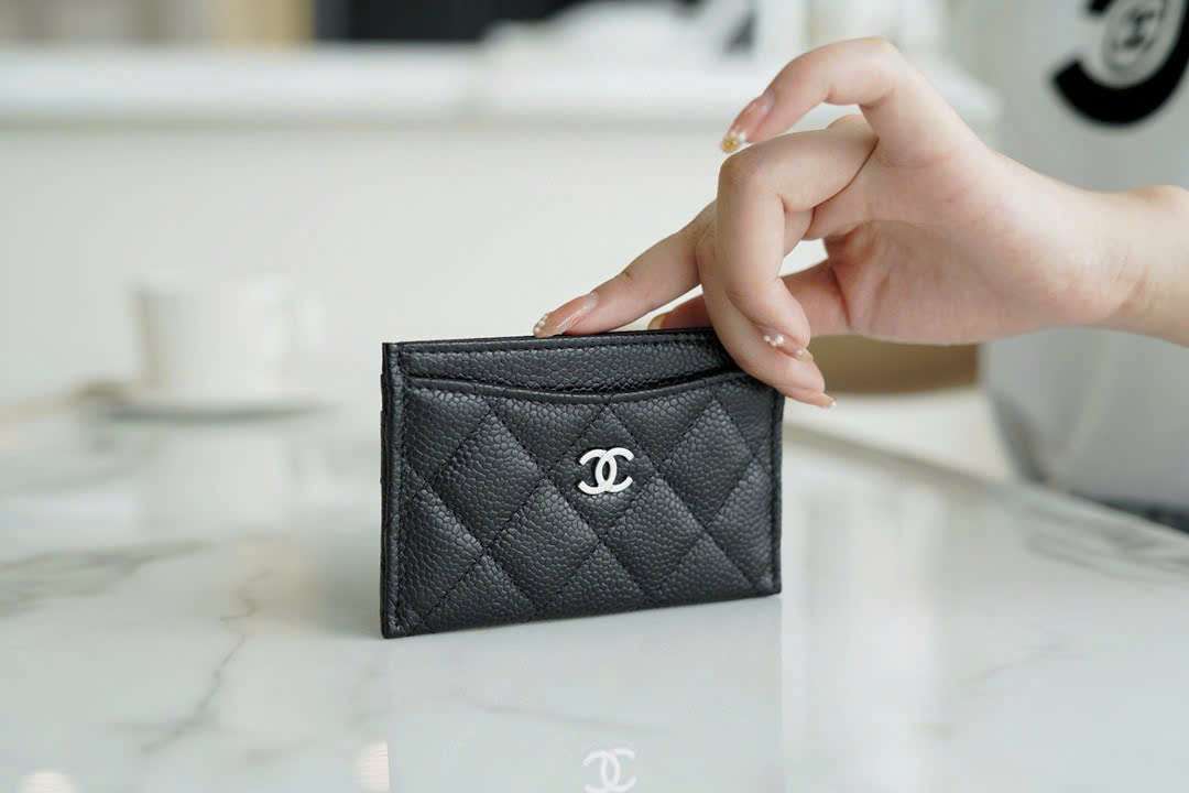 샤넬 CLASSIC CASE CAVIAR 여성 카드 지갑