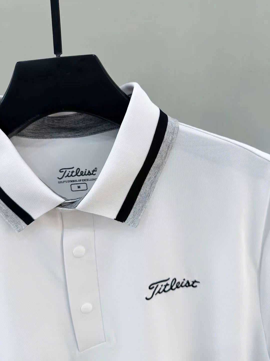 타이틀리스트 가슴 로고 남성 골프 상의 (2컬러)