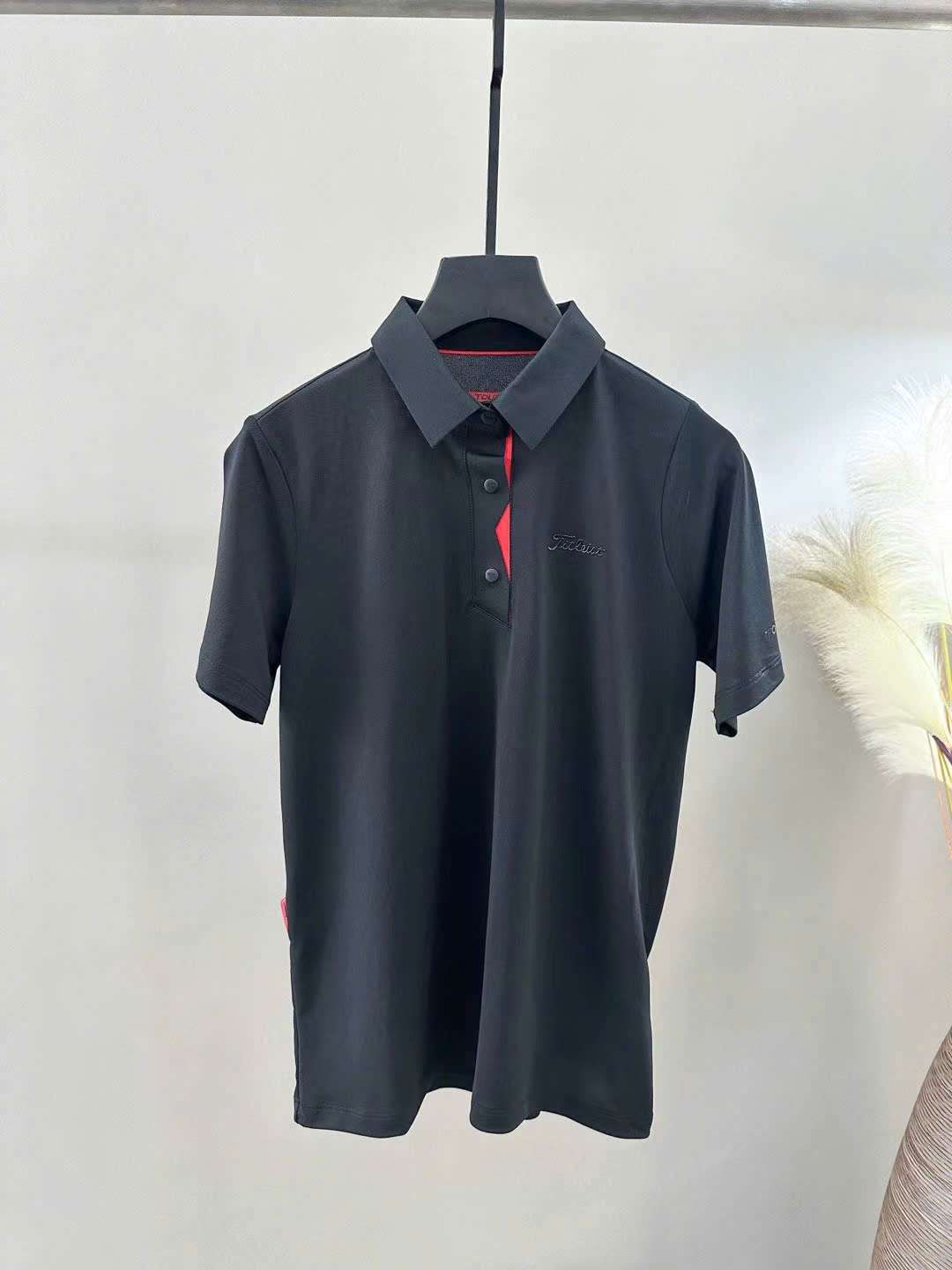 타이틀리스트 가슴 로고 여성 골프 상의 (2컬러)