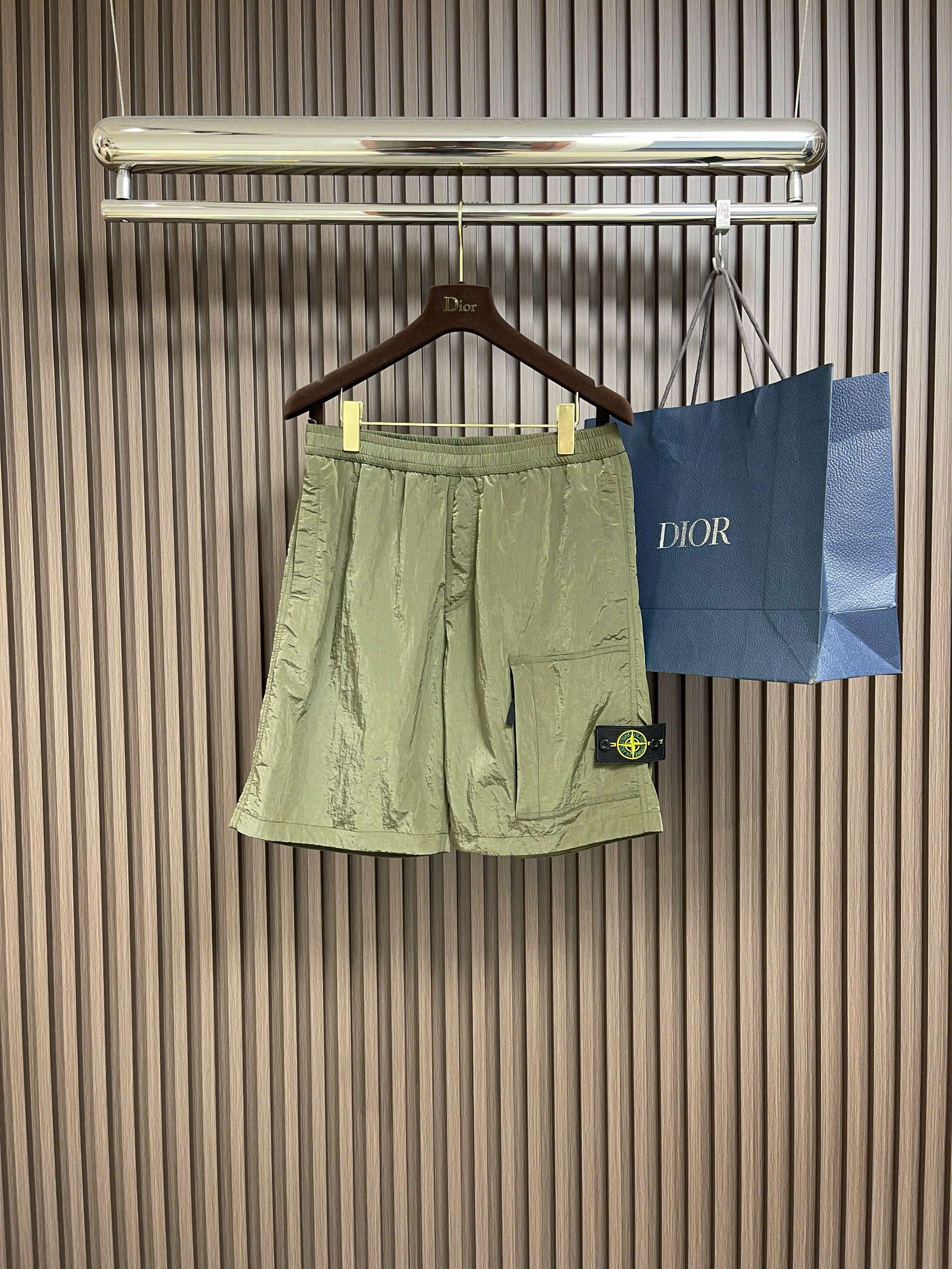 스톤아일랜드 시그니처 로고 남성 하의 (2컬러)