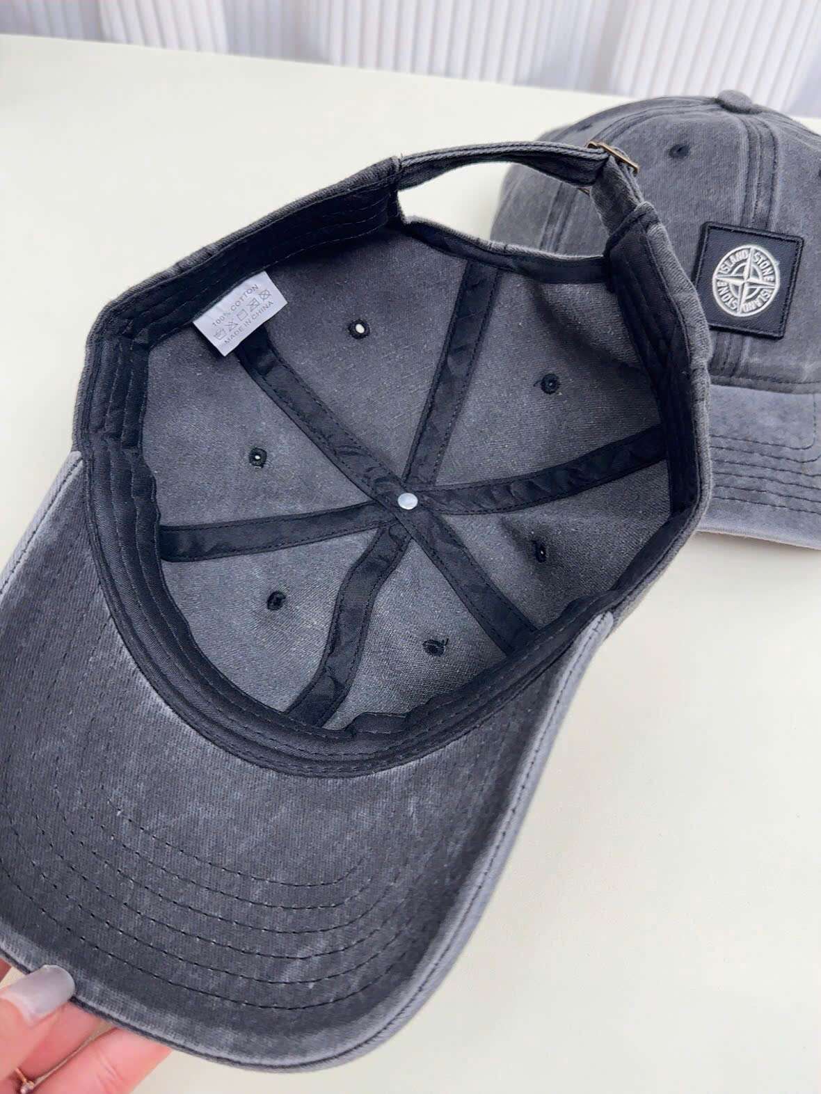 스톤아일랜드 시그니처 로고 남여공용 모자