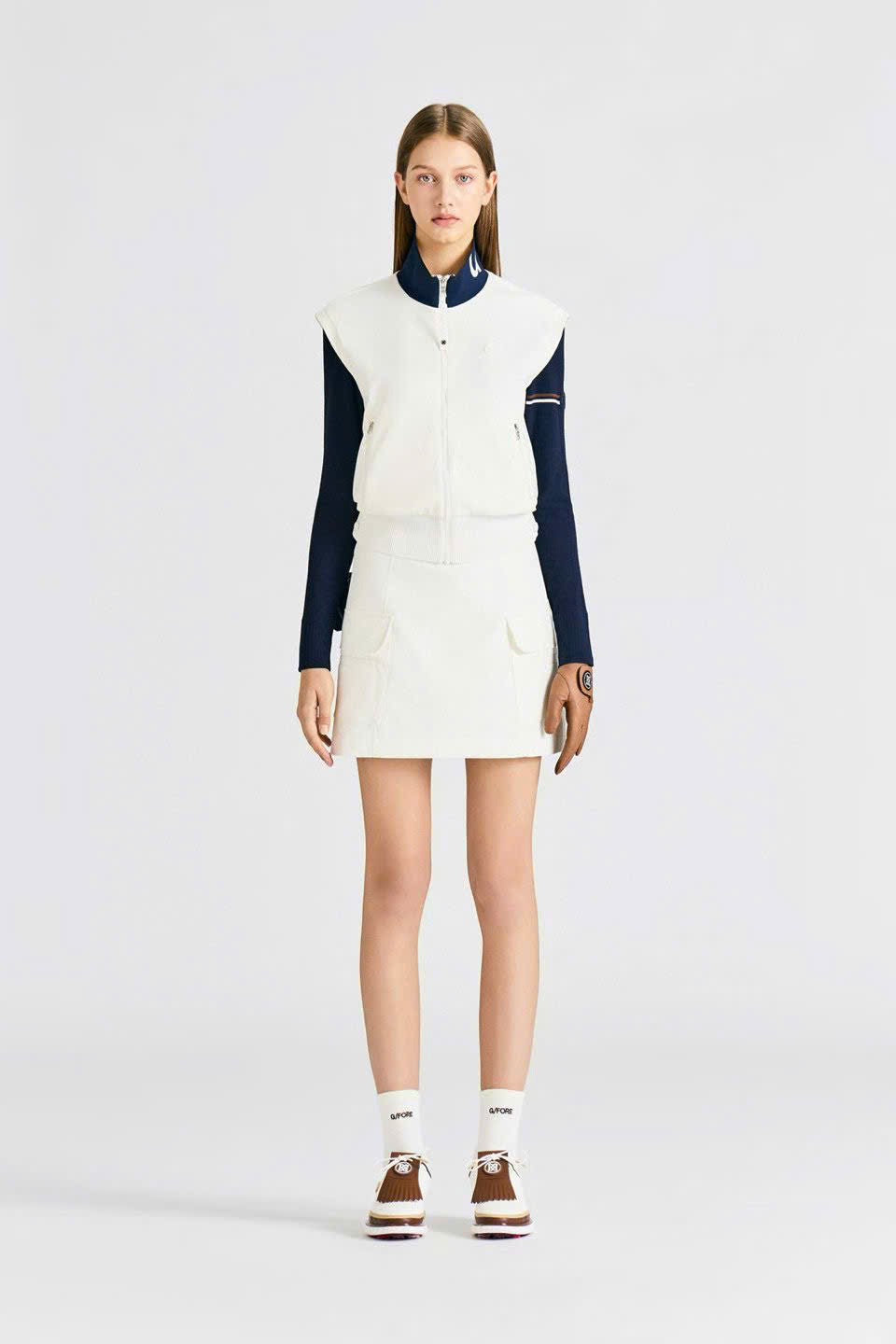 지포어 Hybrid Vest 골프 여성 상의