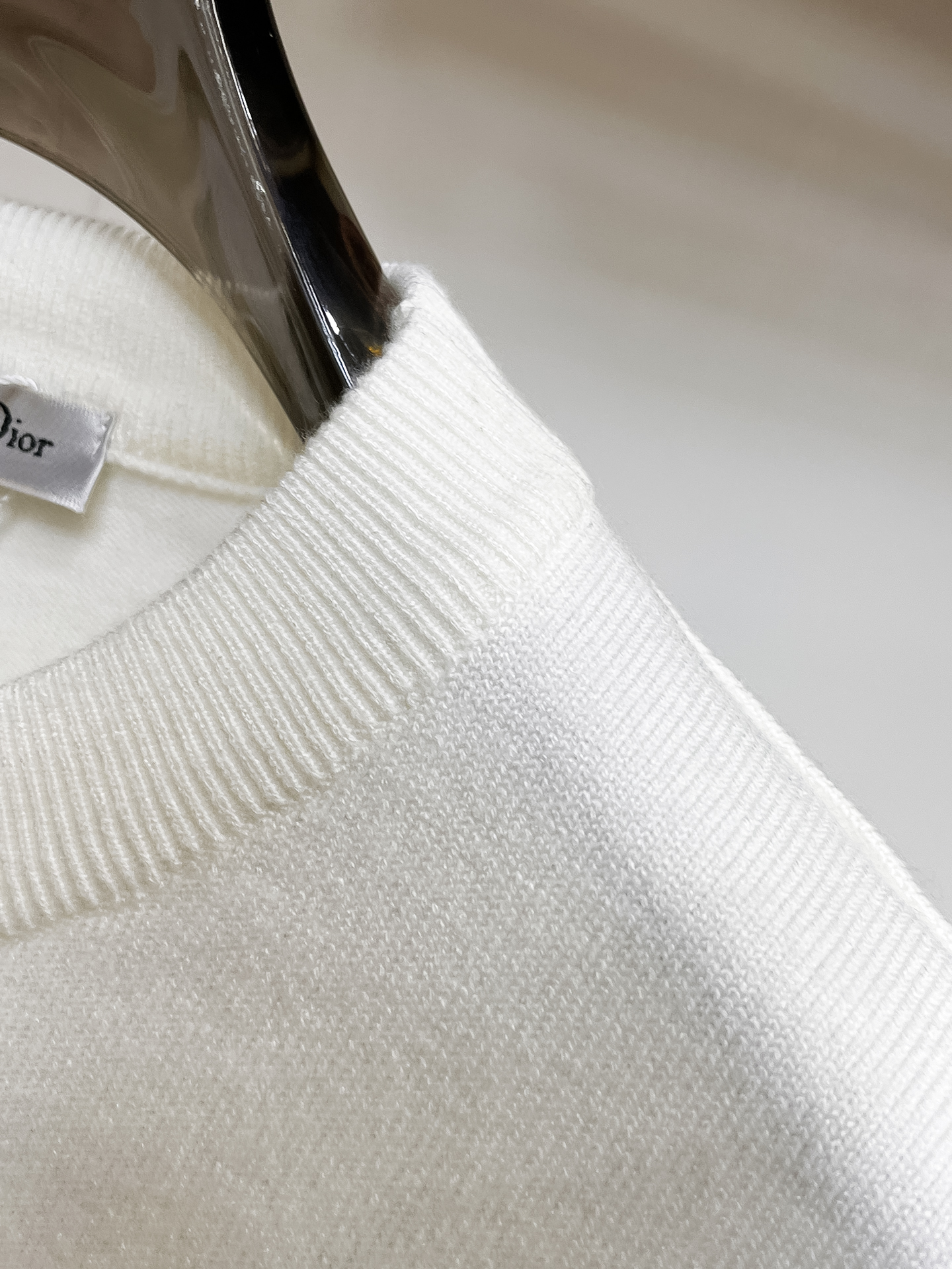 디올 니트 로고 남여공용 상의