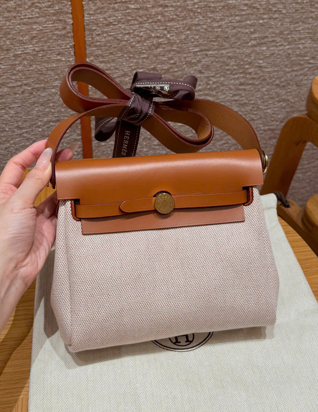 에르메스 Mini Herbag Zip 여성 가방